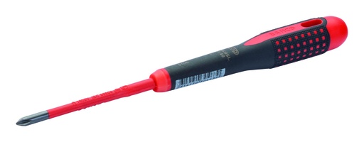 [BE-8620SL] Insulated screwdriver ERGO™ SLIM Phillips PH2x100mm 1000V VDE