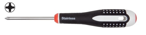 [BE-8623I] INOX screwdriver ERGO™ Phillips PH3x1x50mm