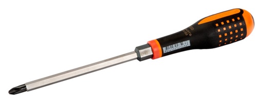 [BE-8624TB] Screwdriver ERGO™ Phillips PH4x175mm with 14mm hex through blade