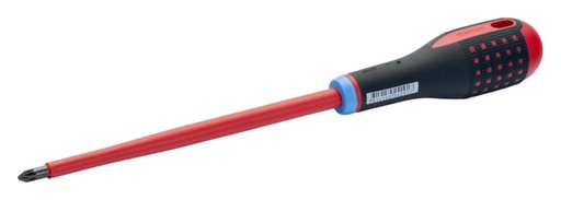 [BE-8821S] Insulated screwdriver ERGO™ Pozidriv PZ2x100mm 1000V VDE