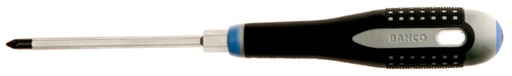 [BE-8840] Screwdriver ERGO™ Pozidriv PZ4x200mm with 18mm hex shank