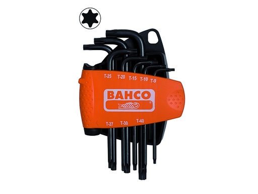 [BE-9575] Offset screwdriver set TORX 8pcs T9-T40