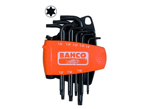 [BE-9585] Offset screwdriver set TORX T9-T40 8pcs with magnet/demagnetising function