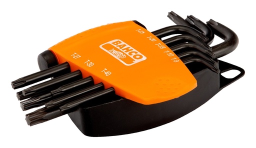 [BE-9585SB] Seškanšu bitu komplekts Torx T9-T40 8gab