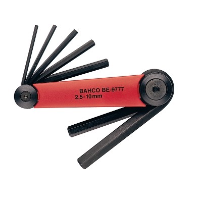 [BE-9776] Hexagon key set 1,5-6mm 7pcs