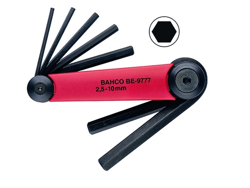 [BE-9777] Screw.dr set HEX 2,5-10