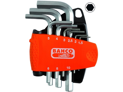 [BE-9878] Offset keys holder 9pcs nickel