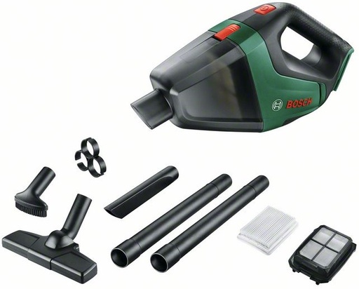 [BO06033B9102] Akutolmuimeja Bosch UniversalVac 18, SOLO, 18V, 28 l/s