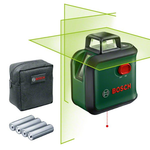 [BO0603663B03] Ristjoonlaser AdvancedLevel 360, ± 0.4 mm/m, 24 m