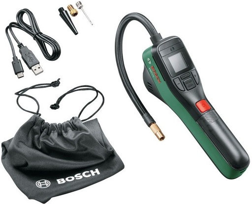 [BO0603947000] Akumuliatorinis pneumatinis siurblys Bosch EasyPump, 3,6V, 10bar