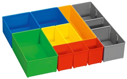 [BO1600A001S6] Organizer box set 10pcs insert Bosch i-Boxx 72