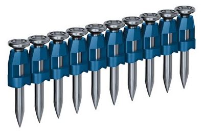 [BO1600A02F4M] Nails for concrete, 25mm (Bosch GNB 18V-38), 1000pcs