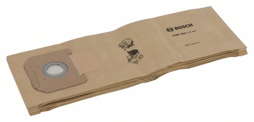 [BO2607432035] Popierinis filtras maišelis Bosch GAS 35 - 5 vnt.
