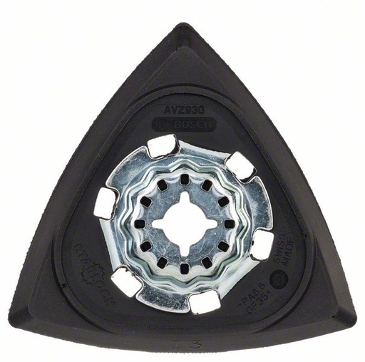[BO2608000493] Multitool triangle sanding pad 93mm, Bosch GOP/PMF, Starlock