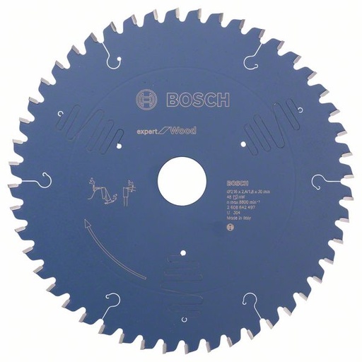[BO2608642497] Пильный диск 216x30x2.4/1.8mm, 48зуб, Expert for Wood