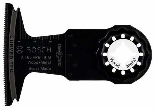[BO2608661781] Daudzfunkcionāls asmens Bosch AII 65 APB wood+metal, 65mm, Starlock