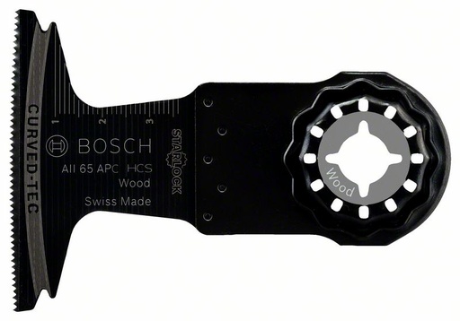 [BO2608662357] Multifunkcinė geležtė įrankiui Bosch AII 65 APC wood, 65mm, Starlock