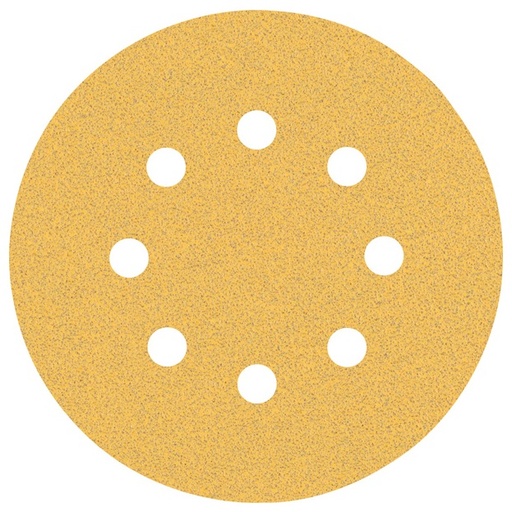 [BO2608900910] Sanding paper 125mm, G80, Bosch Expert C470, 8 holes - 50pcs