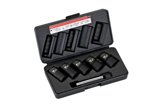 [BWTSP6] Pikkade Twist padrunite kmpl 6 osa 17/19/21/22/24mm 1/2"