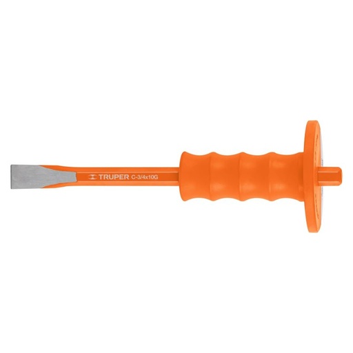 [C-3/4X10G] Kaltas betonui su antivibracine rankena 19x250mm Truper®