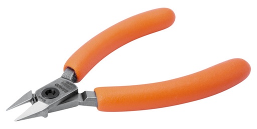[C3340R] Mini precision diagonal cutter 130mm, max 0,4 - 1,6 copper