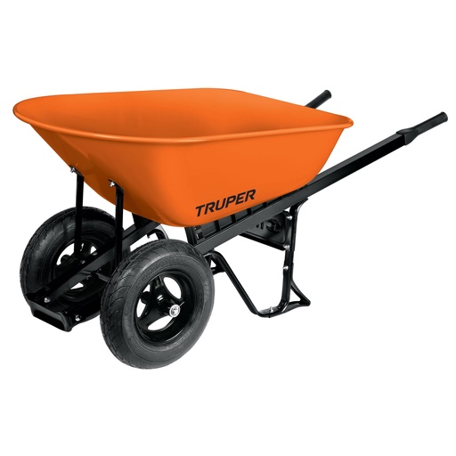 [CAR-82] Dviejų ratų sodo karutis su metaline talpa 118L Truper®