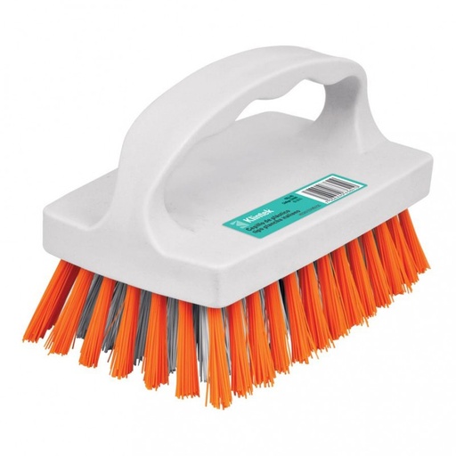 [CELI-45] Šveitimo šepetys su ergonomiška rankena ir 30 mm PVC šereliais, 130x80 mm Klintek®