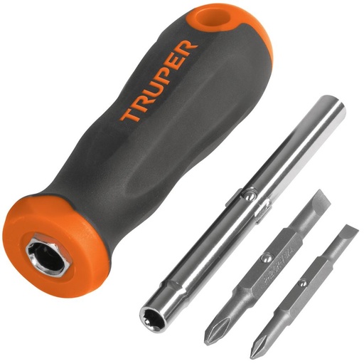 [DT-4] Screwdriver with 6 bits Truper®