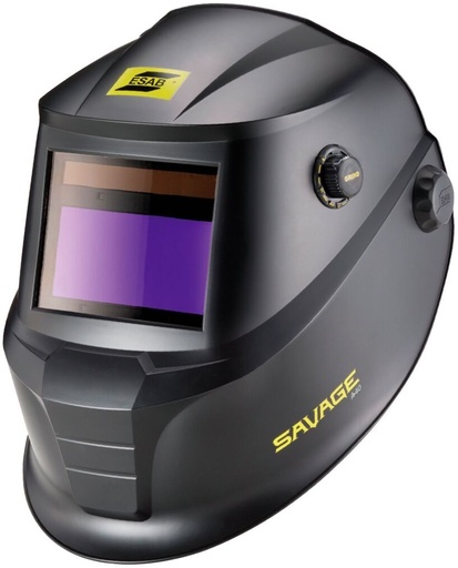[ES0700000490] Auto-darkening welding mask SAVAGE A40 9-13, black, interchangeable batteries
