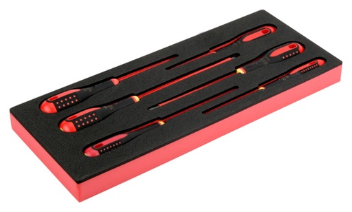 [FF1E1011] ERGO 1000V VDE kruvikeerajate kmpl 6 osa Fit&Go 1/3, SL+PH