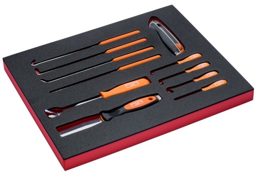 [FF1F5008] Fit&Go 2/3 Foam Inlay Knife/Awl/Hook Set - 11 Pcs