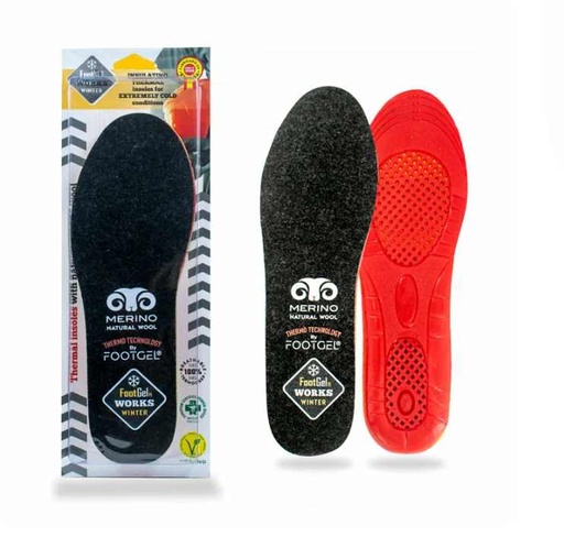 [FG161242] Insoles Footgel Winter Works, size 39-42