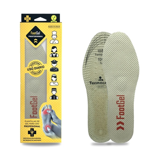 [FG161402] Sisetallad Footgel Profesional, suurus 39-42