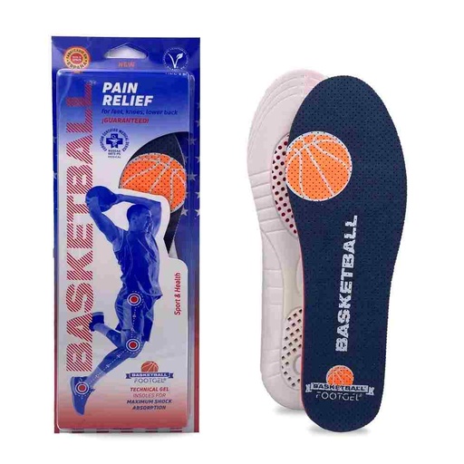 [FG800038] Vidpadžiai Footgel Basketball, dydis 35-38