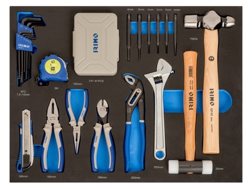 [IFF1A002] Mixed tools set 85pcs 3/3 foam Irimo
