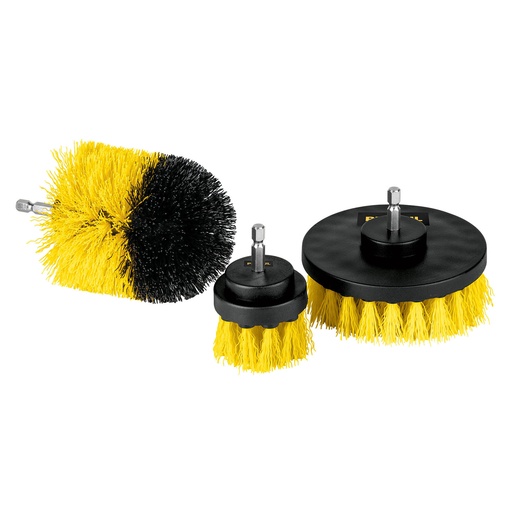 [JCE-3P] Drill brush set, 3pcs Pretul®