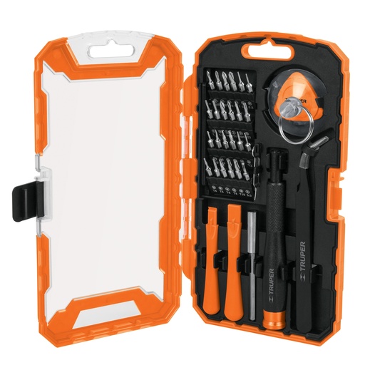 [JGO-TEL-32] Electronics repair tool kit, 32pcs Truper®