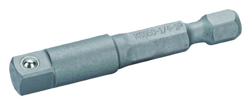 [K6650-1/2] Adapter 1/4" 50mm 1/2" W/PIN