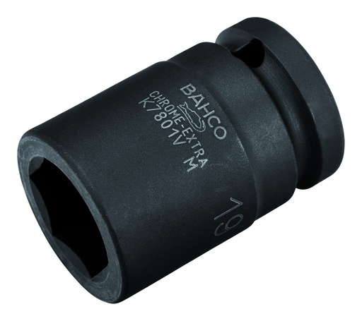 [K7801VM-24] Hexagon impact socket K7801VM 24mm, 1/2"