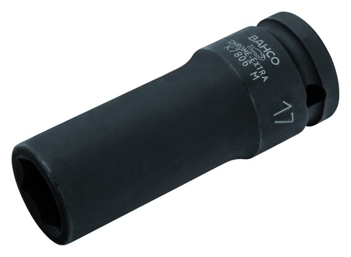 [K7806M-23] Hexagon deep impact socket K7806M 23mm 1/2"
