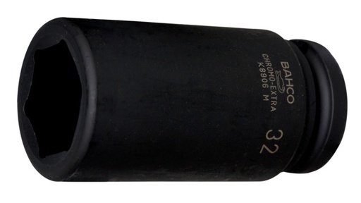 [K8906Z-2] Hexagon deep impact socket K8906Z 2", 3/4"