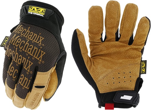 Kindad Mechanix Durahide™ Original® Leather must/pruun, suurus L