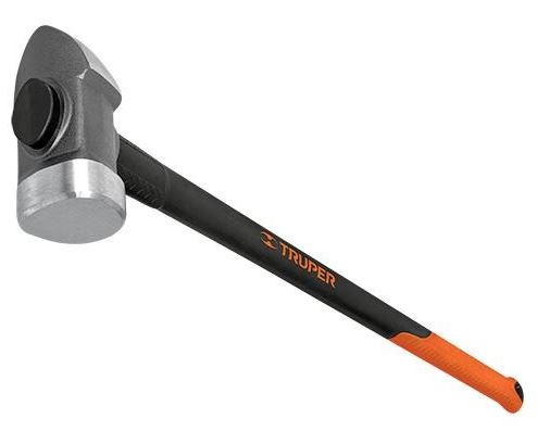 [MD-10FX] Plaktukas-kūjis su smailėjančia ir plokšcia galva 4500g, stiklo pluošto kotas 91cm