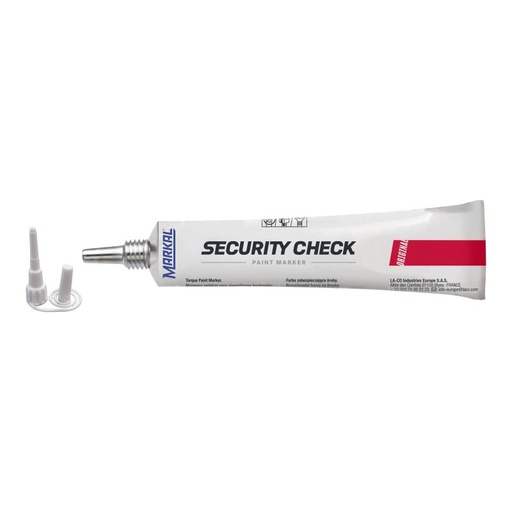 Dažų žymeklis Markal Security Check, raudonas