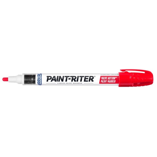 Paint marker Markal Valve Action 3mm, red