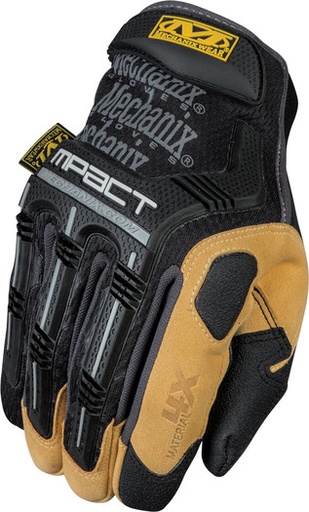 [MP4X-75-009] Cimdi Mechanix M-Pact  4X 75 melni/brūni M