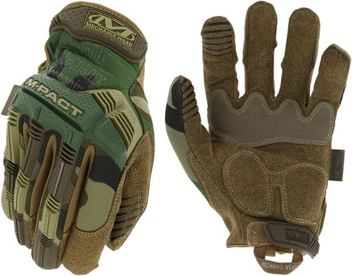 Cimdi M-Pact Woodland Camo kamuflāžas M