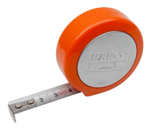 [MT-TS-3] Mõõdulint Compact 3m x 13mm vee ja roostekindel, magnetiga korpus
