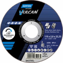 [NO66252925441] Cutting disc Norton Vulcan 41-230x2.0x22.23 A30S