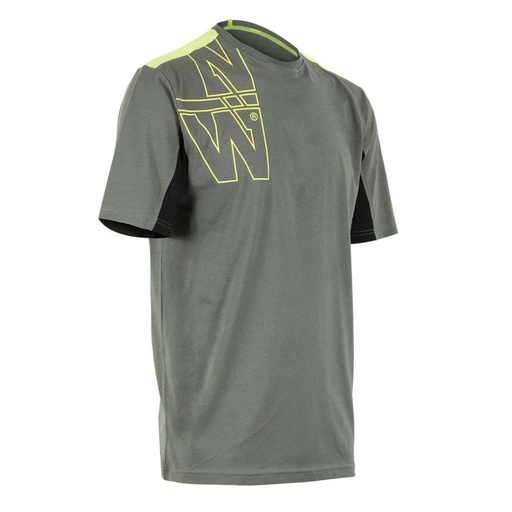 [NW3700584923753] Work Tee-Shirt North Ways Peter 1210, Anthracite/NY, size XL